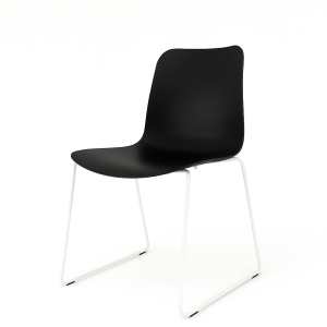 Agree Patin Apilable Carcasa Negra Base Blanca